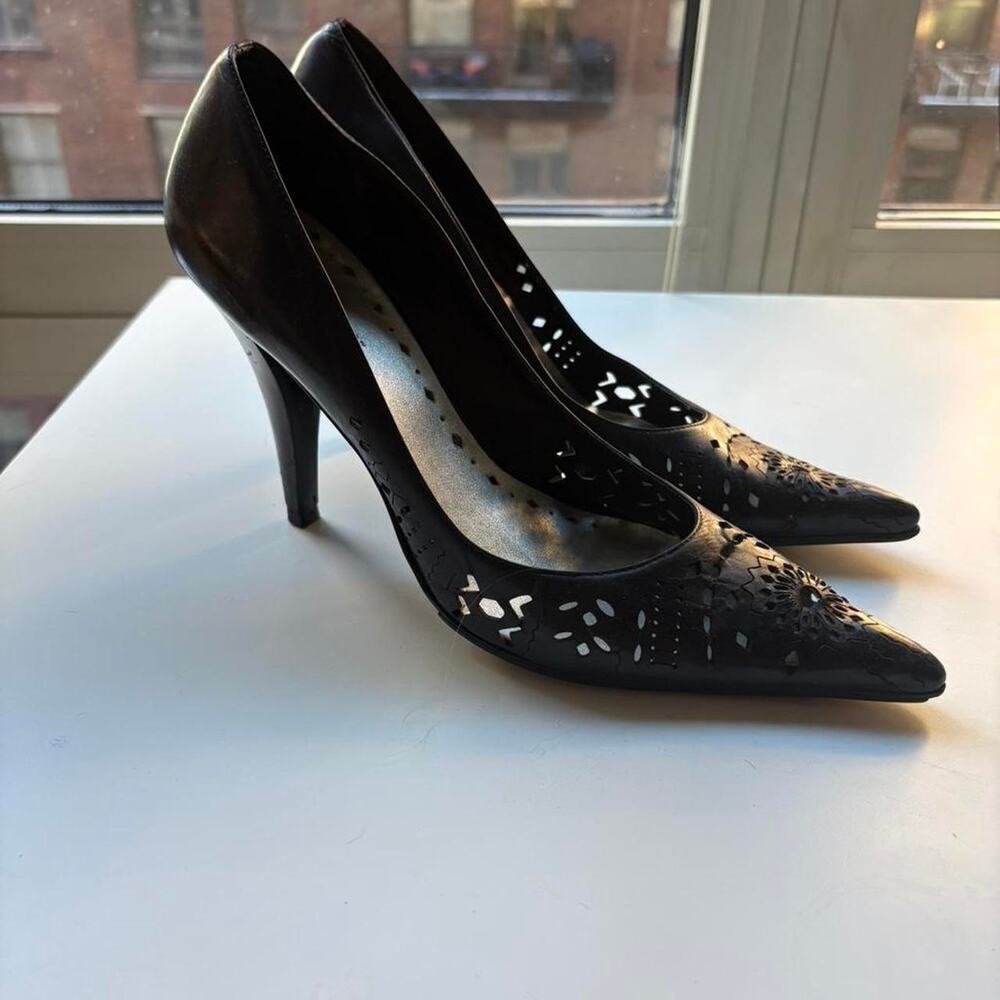 BCBGirls Y2K Era Black Stiletto Heels